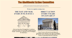 Desktop Screenshot of abolition.org