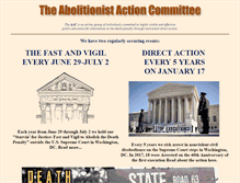 Tablet Screenshot of abolition.org